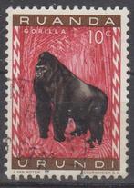 RUANDA URUNDI - Gorilla - 0,04 €, Postzegels en Munten, Ophalen of Verzenden