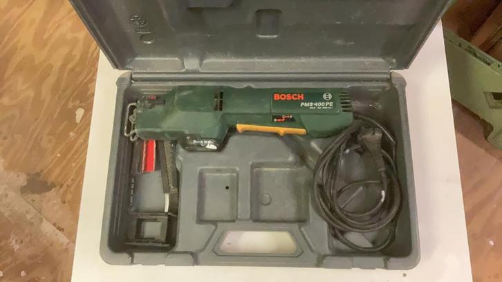 Bosch zaagmachine schuurmachine, Doe-het-zelf en Bouw, Gereedschap | Zaagmachines, Gebruikt, Overige typen, Minder dan 600 watt