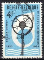 Belgie 1973 - Yvert 1684/OBP 1691 - Radio in Belgie (ST), Postzegels en Munten, Verzenden, Gestempeld, Gestempeld
