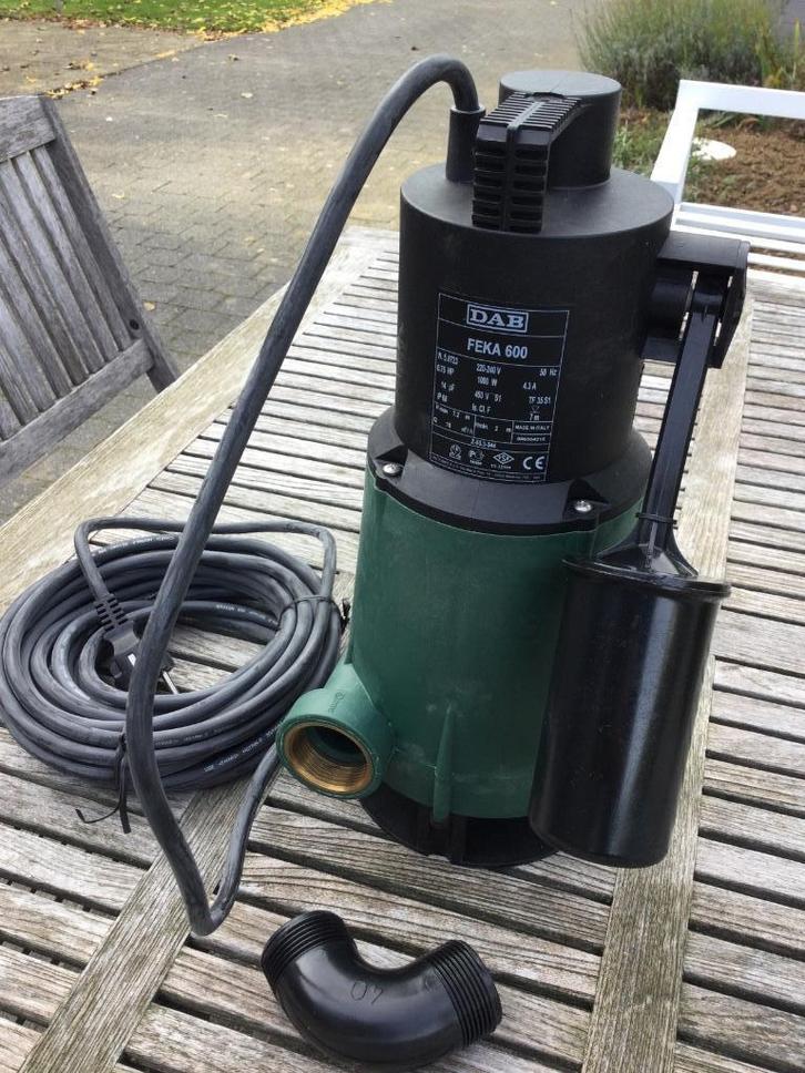 Dompelpomp DAB, Tuin en Terras, Waterpompen, Nieuw, Elektrisch, Dompelpomp, Ophalen