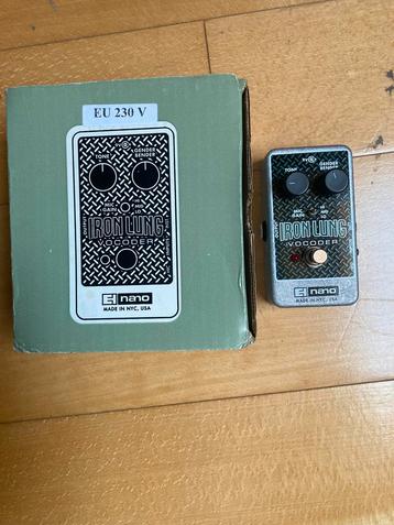 Electro Harmonix Nano Iron Lung Vocoder beschikbaar voor biedingen