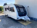 Caravan Sprite Cruzer 495SR, in zeer goede staat, Lit fixe, 7 à 8 mètres, Particulier, Jusqu'à 4