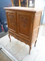 MASSIEVE EIKEN GR. LOUIS XV KAST, Ophalen