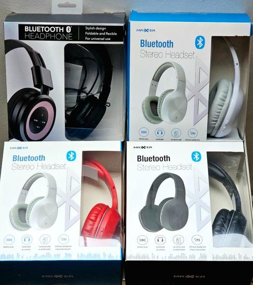 4  Bluetooth hoofd telefoons GSM MP3 Nieuw, Audio, Tv en Foto, Hoofdtelefoons, Nieuw, Sennheiser, Draadloos, Bluetooth, Ophalen