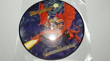 Picture disc 33t métal Rhapsody ‎– Symphony Of Enchanted Lan beschikbaar voor biedingen