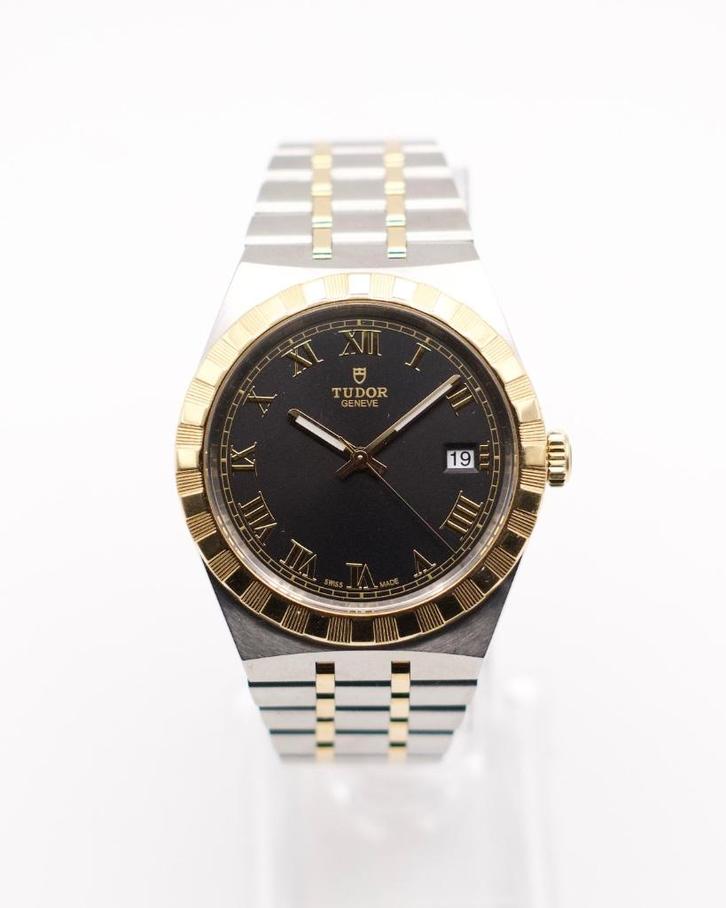 Tudor – Royal (Ref.: 28503), Handtassen en Accessoires, Horloges | Heren, Zo goed als nieuw, Polshorloge, Staal, Staal, Ophalen of Verzenden