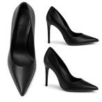 GUESS zwarte leren pumps – maat 40, Kleding | Dames, Pumps, Guess, Zwart, Ophalen of Verzenden