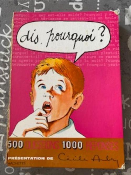 "Zeg, waarom? 500 vragen 1000 antwoorden" (1967), Boeken, Kinderboeken | Kleuters, Gelezen, Non-fictie, 4 jaar, Jongen of Meisje