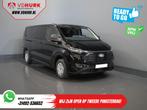 Ford Transit Custom 2.0 TDCI 150 pk Trend DC Dubbel Cabine B, Parkeersensor, Zwart, Bedrijf, Ford