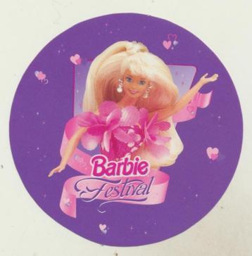 (s11) Barbie Festival, sticker beschikbaar voor biedingen