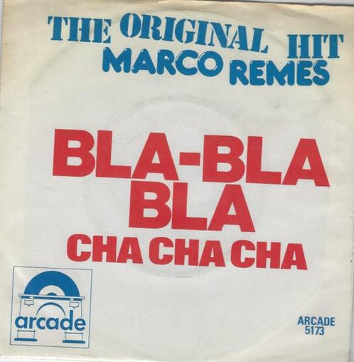 Marco Remes – Bla-Bla Bla Cha Cha Cha '' Popcorn ", Cd's en Dvd's, Vinyl Singles, Gebruikt, Single, Latin en Salsa, 7 inch, Ophalen of Verzenden