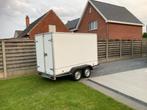 Gesloten aanhangwagen Powertrailer 750kg (3x1,5x1,8m), Auto diversen, Aanhangers en Bagagewagens, Ophalen, Gebruikt