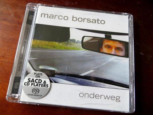 MARCO BORSATO - ONDERWEG - SUPER AUDIO CD, Cd's en Dvd's, Cd's | Nederlandstalig, Zo goed als nieuw, Pop, Verzenden