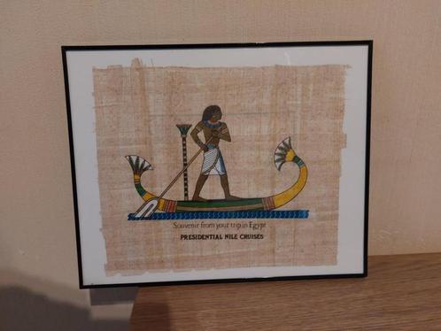 papyrus / Egypte / Nile Cruises, Antiek en Kunst, Kunst | Niet-Westerse kunst, Verzenden