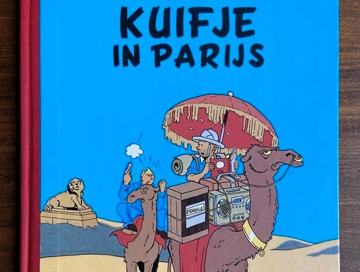 Kuifje in Parijs - Genummerd - HC met Linnen Rug - Nieuw, Boeken, Stripverhalen, Nieuw, Verzenden