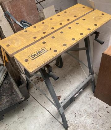 DURO inklapbare werkbank / workmate beschikbaar voor biedingen