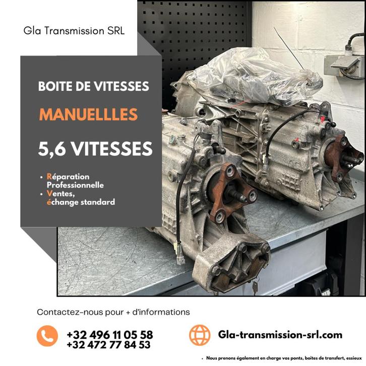 Réparations boite de vitesse manuel, Auto-onderdelen, Transmissie en Toebehoren, Ophalen of Verzenden