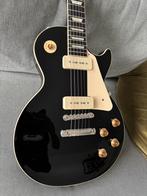 Gibson Les Paul Standard 50s P-90, Ebony, Exclusive, Enlèvement, Comme neuf, Solid body, Gibson