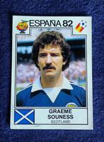 Panini sticker voetbal ' WK Esp 1982 - Graeme Souness ' #410, Ophalen of Verzenden, Nieuw, Poster, Plaatje of Sticker