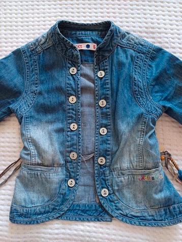 Supertof jeansvestje cks 110-116  beschikbaar voor biedingen
