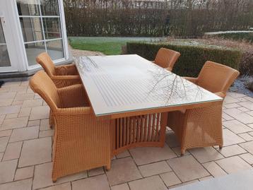Table de patio en teck à vendre, Maison & Meubles, Tables | Tables à manger, 150 à 200 cm, Comme neuf, Enlèvement, 50 à 100 cm