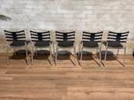 10 Frits Hansen stoelen Kasper Salto / prijs per stoel, Huis en Inrichting, Stoelen, Vijf, Zes of meer stoelen, Metaal, Modern