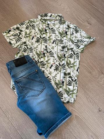 * Knappe set * nieuw hemd * maat 140* 22€ beschikbaar voor biedingen