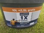 Verf (5l primer + 1,5l muur/plafond), Doe-het-zelf en Bouw, Ophalen, Zo goed als nieuw, Verf