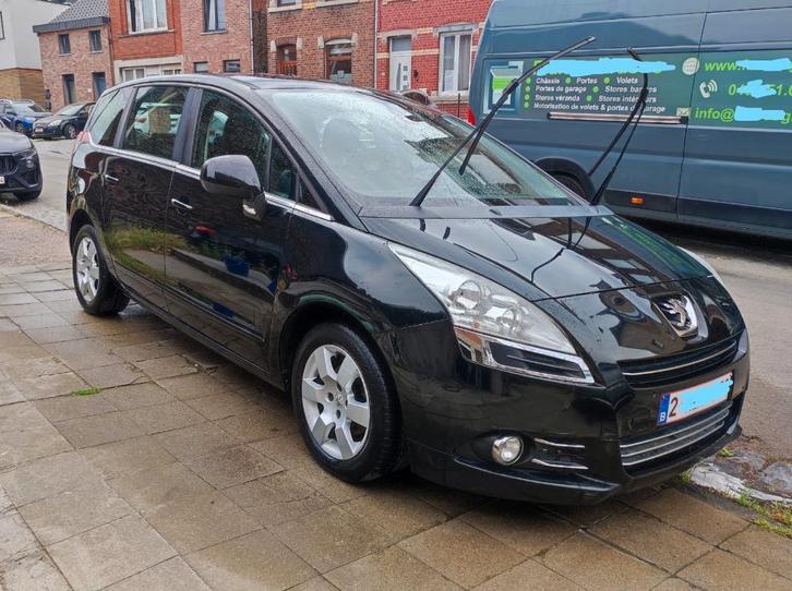 5008 1.6 HDi Euro5, Boîte Auto, Toit Pano, GPS, Auto's, Peugeot, Particulier, Cruise Control, Diesel, Euro 5, Monovolume, 5 deurs