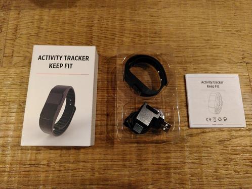 XD Collection activity-tracker Keep Fit (Black), Handtassen en Accessoires, Sporthorloges, Nieuw, Android, Zwart, Calorieverbanding