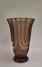 Vase en verre Art déco Luxval - Scailmont, Antiquités & Art, Antiquités | Verre & Cristal, Enlèvement ou Envoi