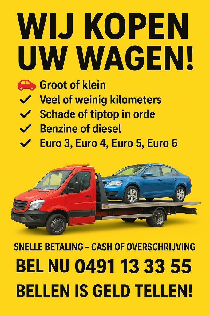 Wij zoeken dringend autos alles komt in aanmerking export, Auto's, Ford, Particulier, Ophalen