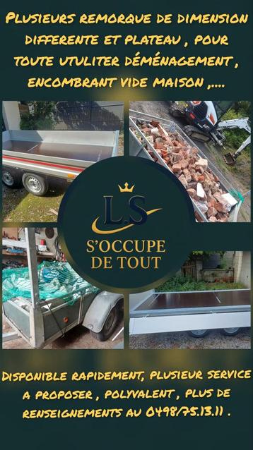 Rncombrants vide maison et  toute autre utuliter, Divers, Enlèvement ou Envoi