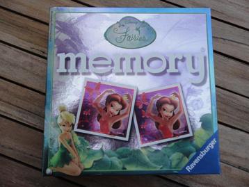 Disney Fairies Memory (Ravensburger), Hobby en Vrije tijd, Gezelschapsspellen | Overige, Een of twee spelers, Ophalen of Verzenden