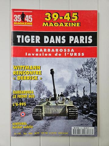 Tijger in Parijs/Barbarossa  beschikbaar voor biedingen