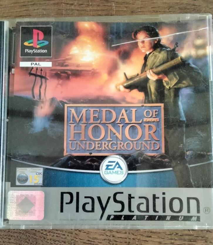 PlayStation disc. Medal of honor. Speciale editie., Games en Spelcomputers, Games | Sony PlayStation 1, Gebruikt, Ophalen