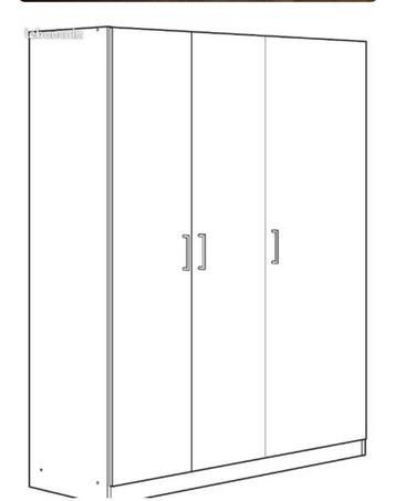 Penderie Ikea Dombas beschikbaar voor biedingen