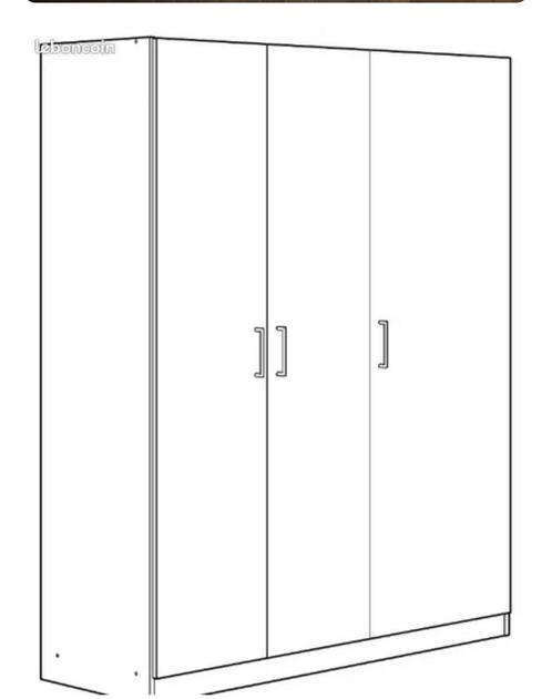 Penderie Ikea Dombas, Huis en Inrichting, Kasten | Kleerkasten, Gebruikt, 150 tot 200 cm, 100 tot 150 cm, 50 tot 75 cm, Met deur(en)