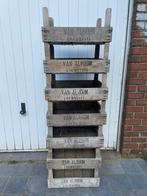 Zeven oude fruitkisten, Tuin en Terras, Ophalen, Gebruikt, Hout