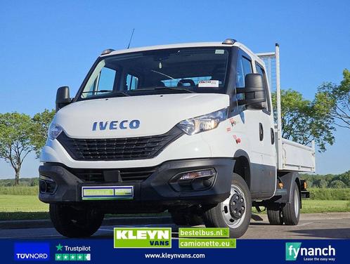 Iveco DAILY 35C14 DUB.Cab Open-Laadbak, Auto's, Bestelwagens en Lichte vracht, Bedrijf, ABS, Airconditioning, Centrale vergrendeling