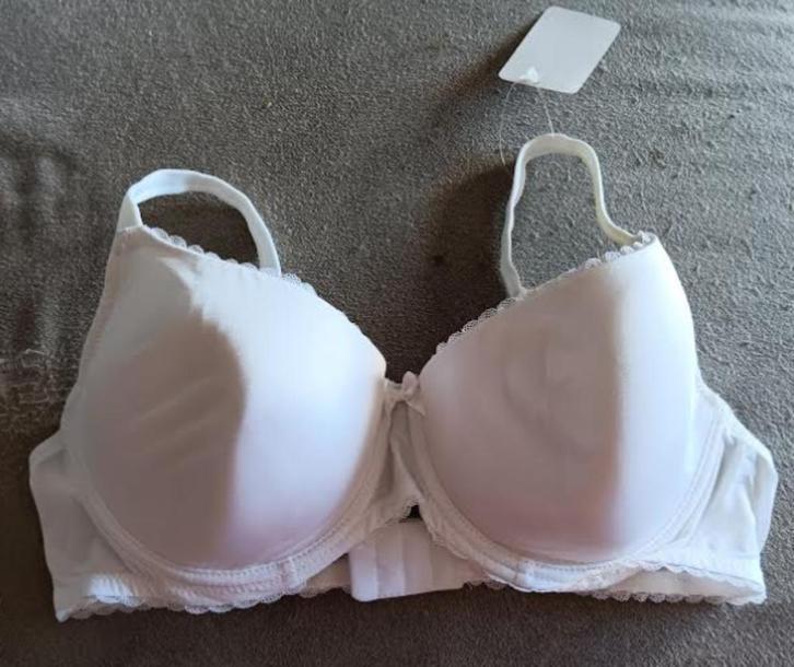 Soutien gorge blanc 85B NEUF, Kleding | Dames, Ondergoed en Lingerie, BH, Wit, Ophalen of Verzenden