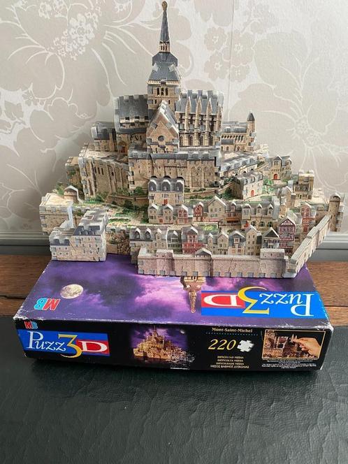 3D Puzzel MB : Mont-Saint-Michel, Hobby en Vrije tijd, Denksport en Puzzels, Gebruikt, Rubik's of 3D-puzzel, Minder dan 500 stukjes