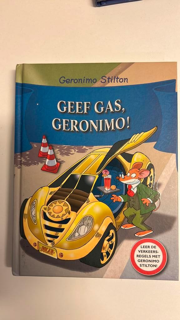 Geronimo Stilton - Geef gas, Geronimo!, Boeken, Kinderboeken | Jeugd | onder 10 jaar, Ophalen
