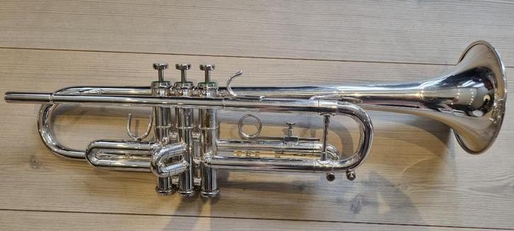Trompet Getzen Capri 590S, Muziek en Instrumenten, Blaasinstrumenten | Trompetten, Gebruikt, Trompet in si bemol, Met koffer, Ophalen of Verzenden