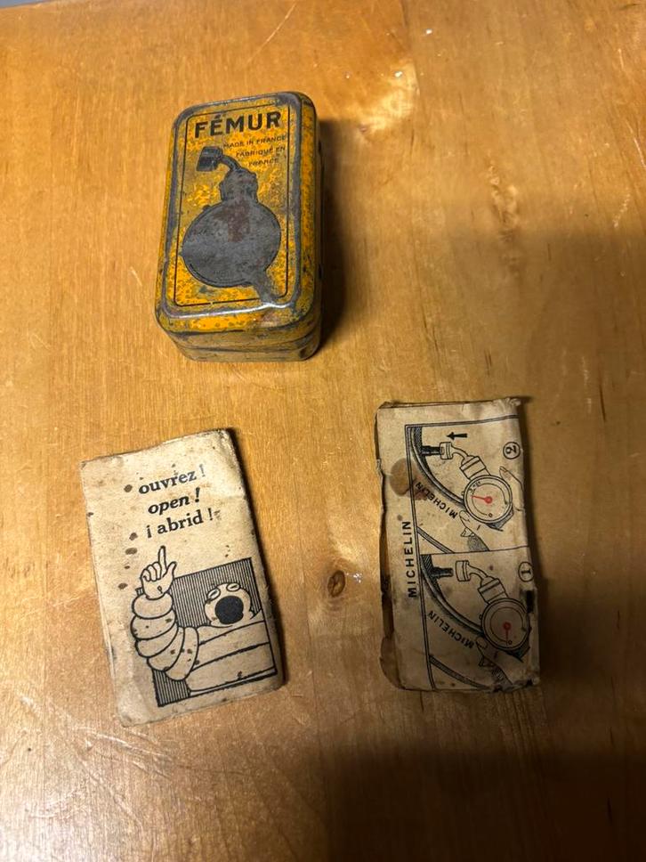 Origineel doosje Michelin meter ( niet aanwezig), Verzamelen, Merken en Reclamevoorwerpen, Gebruikt, Ophalen of Verzenden