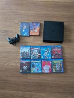 ps4 + games en controller en 2 films, Enlèvement ou Envoi, Avec 1 manette, 1 TB, Slim