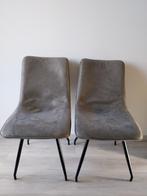 Koopje!! bijzet stoelen Antraciet, Huis en Inrichting, Ophalen, Zo goed als nieuw