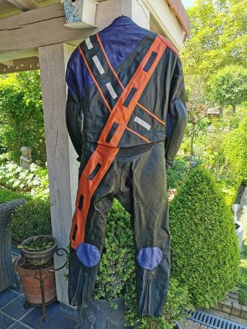 RETRO BMW lederen motor combipak, Motoren, Kleding | Motorkleding, Tweedehands, Ophalen, BMW Motorrad, Heren