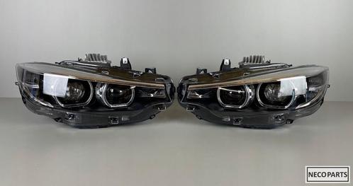 BMW 4 SERIE F32 LCI FACELIFT FULL LED KOPLAMPEN COMPLEET, Auto-onderdelen, Verlichting, BMW, Gebruikt, Ophalen of Verzenden