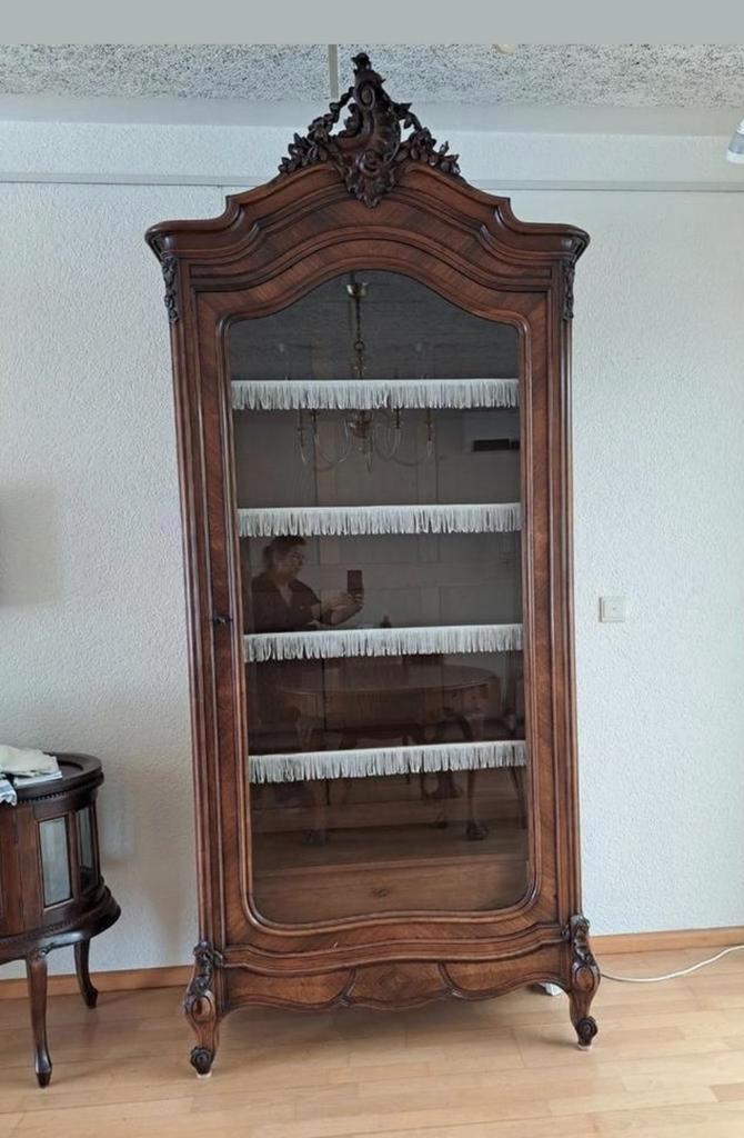Elegante Louis XV Vitrinekast, Huis en Inrichting, Kasten | Vitrinekasten, Ophalen